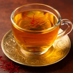 Saffron with Tea